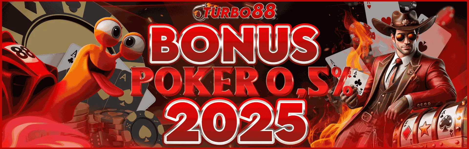 Bonus poker 0.5% 2025