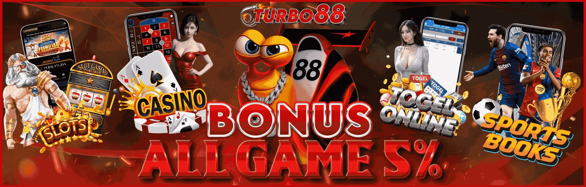 Bonus All Game 5%
