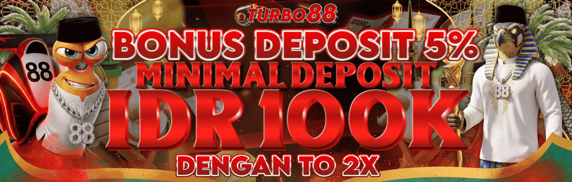 Bonus Deposit 5%