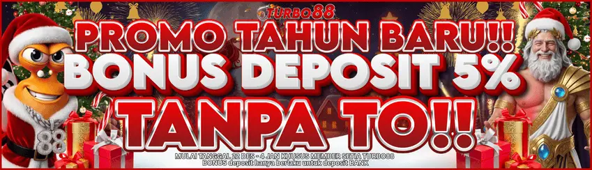 BONUS TAHUN BARU DEPOSIT 5%