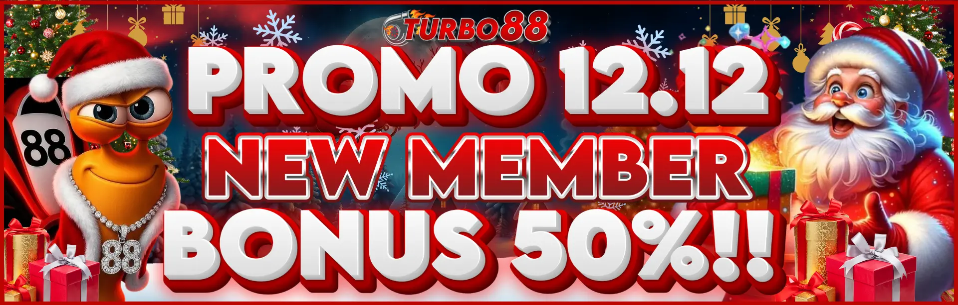 BONUS NEW MEMBER 50%