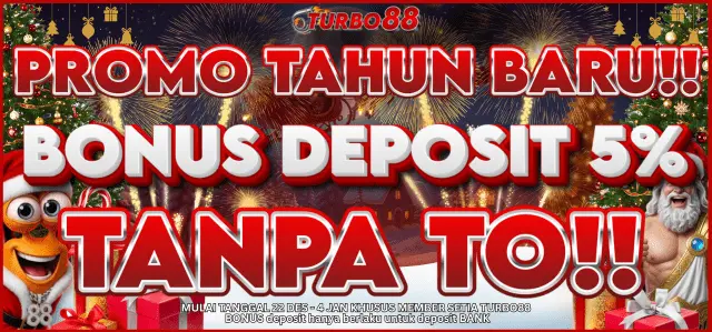BONUS TAHUN BARU DEPOSIT 5%
