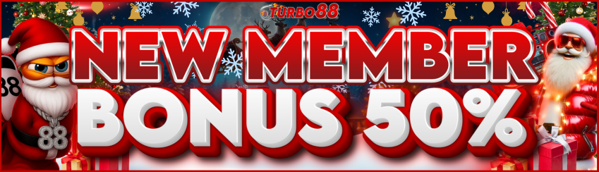 BONUS NEW MEMBER 50%