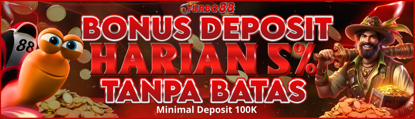 TURBO88 BONUS DEPOSIT 5%