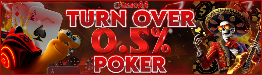 TURBO88 - BONUS TURNOVER POKER 0.5%