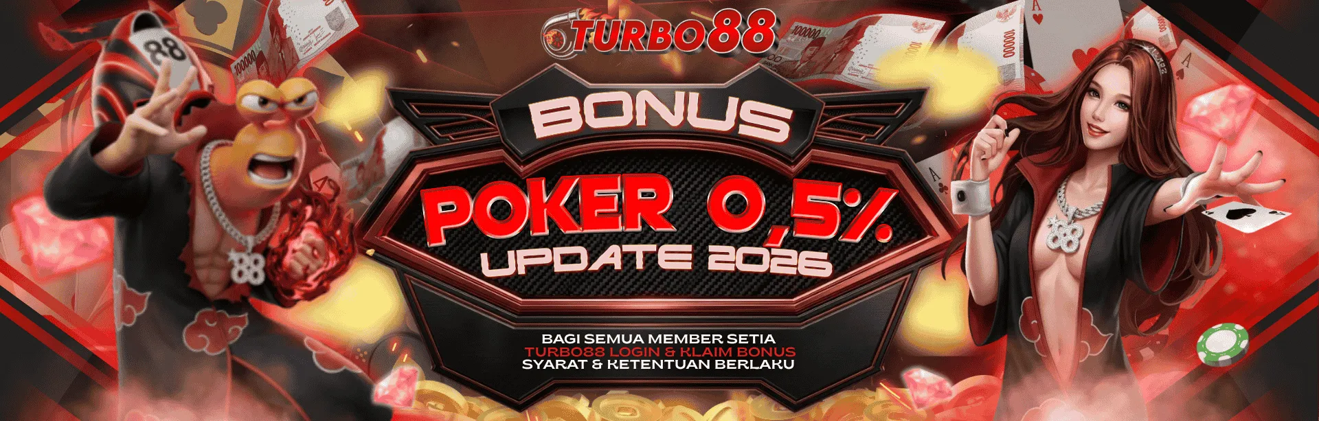 Bonus poker 0.5% 2026