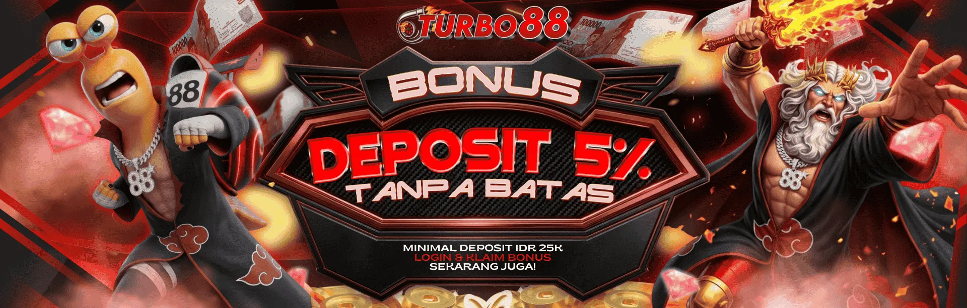 Bonus Deposit 5%