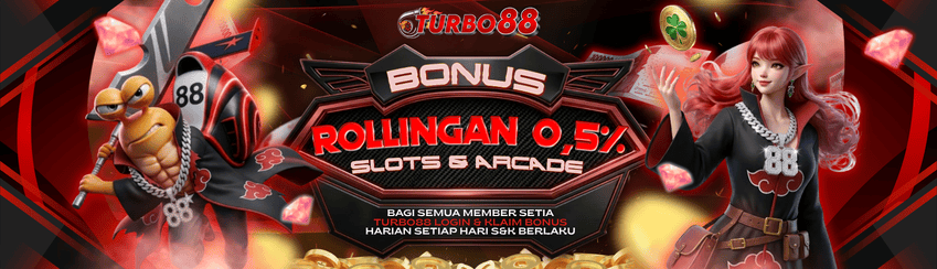 BONUS ROLINGAN HARIAN SLOT 0.5%