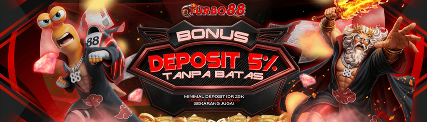 TURBO88 BONUS DEPOSIT 5%