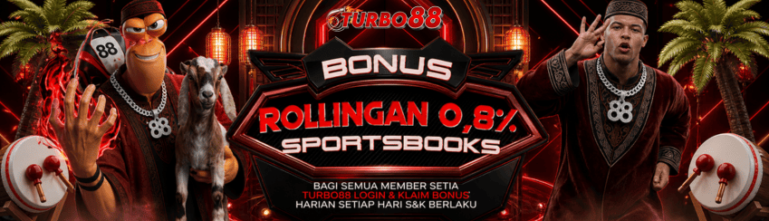BONUS ROLINGAN HARIAN SPORTBOOKS 0.8%