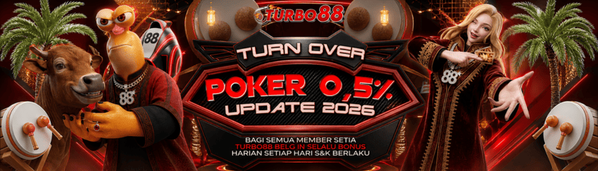 TURBO88 - BONUS TURNOVER POKER 0.5%