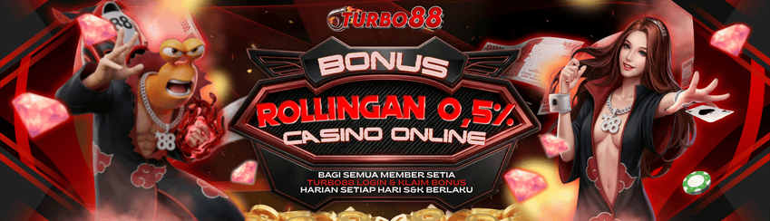 BONUS ROLINGAN HARIAN CASINO 0.5%