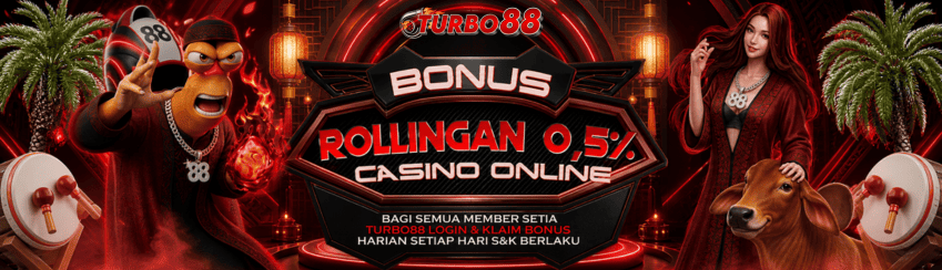 BONUS ROLINGAN HARIAN CASINO 0.5%
